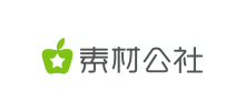 素材公社logo,素材公社标识